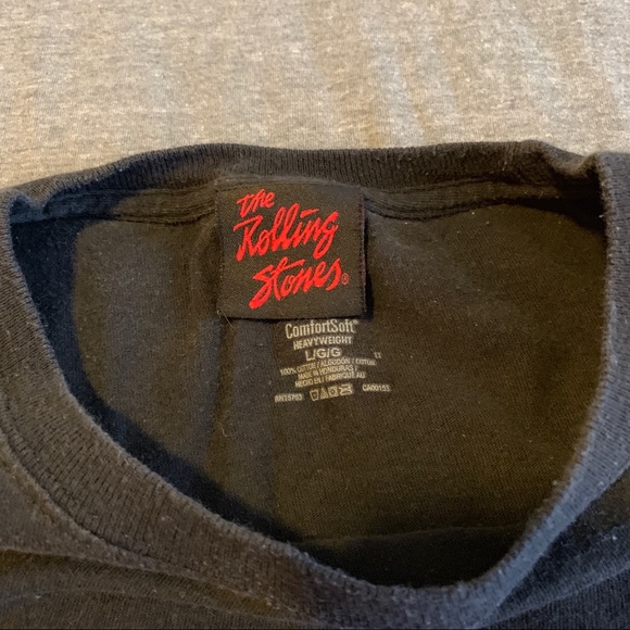 Vintage Rolling Stones logo T shirt - Picture 2 of 5